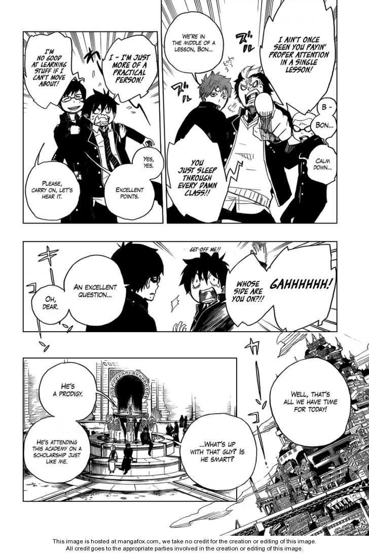 Ao no Exorcist Vol.02 Chapter 004 page 9