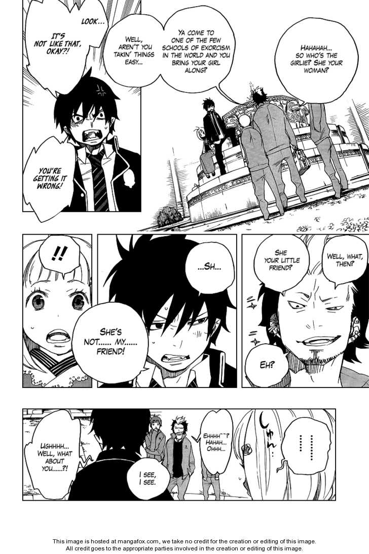 Ao no Exorcist Vol.02 Chapter 004 page 12