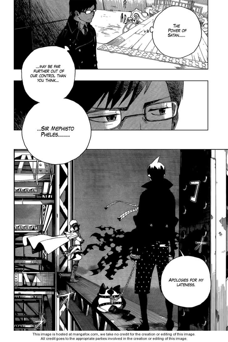 Ao no Exorcist Vol.02 Chapter 004 page 40