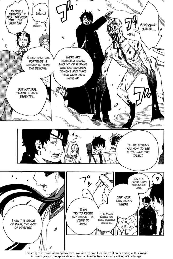 Ao no Exorcist Vol.02 Chapter 005 page 11