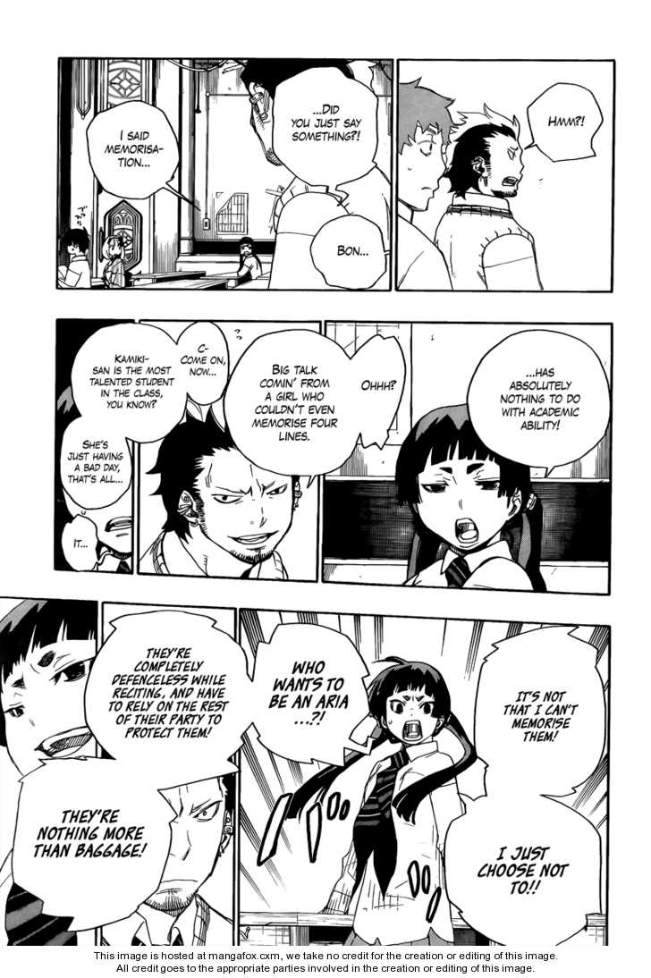 Ao no Exorcist Vol.02 Chapter 006 page 14