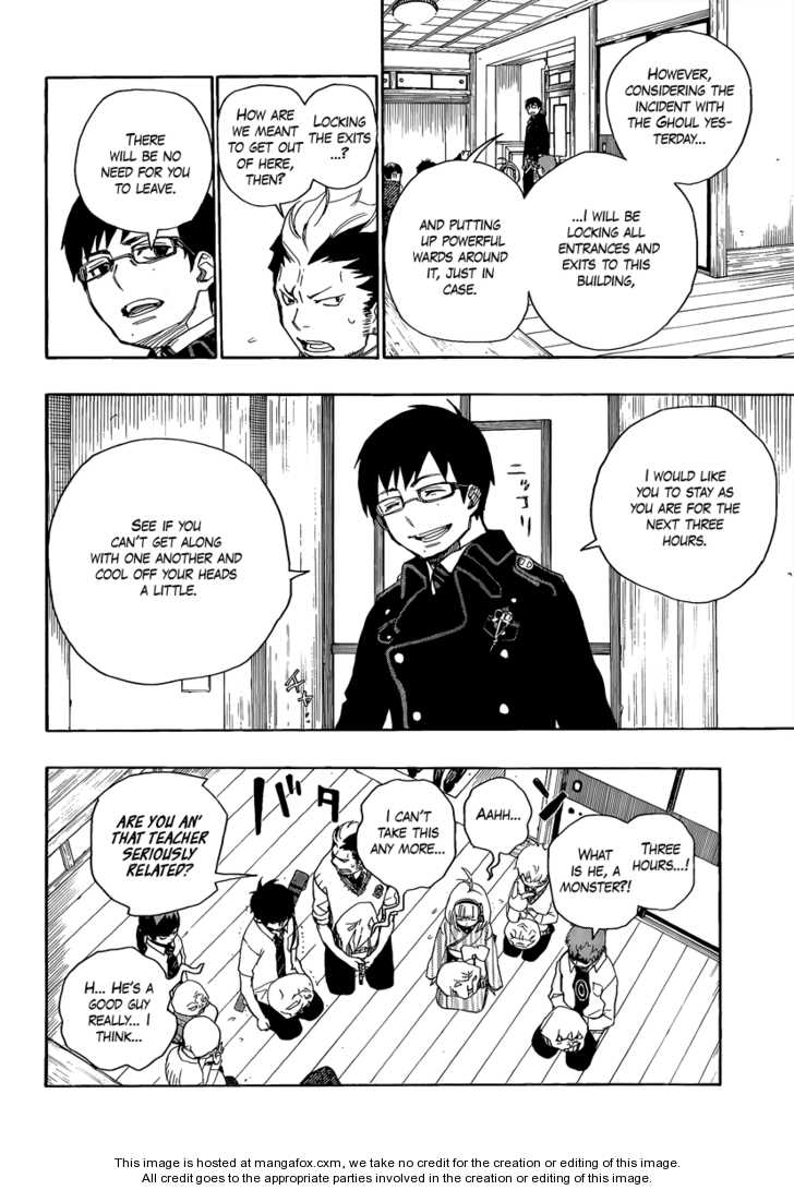 Ao no Exorcist Vol.02 Chapter 006 page 19