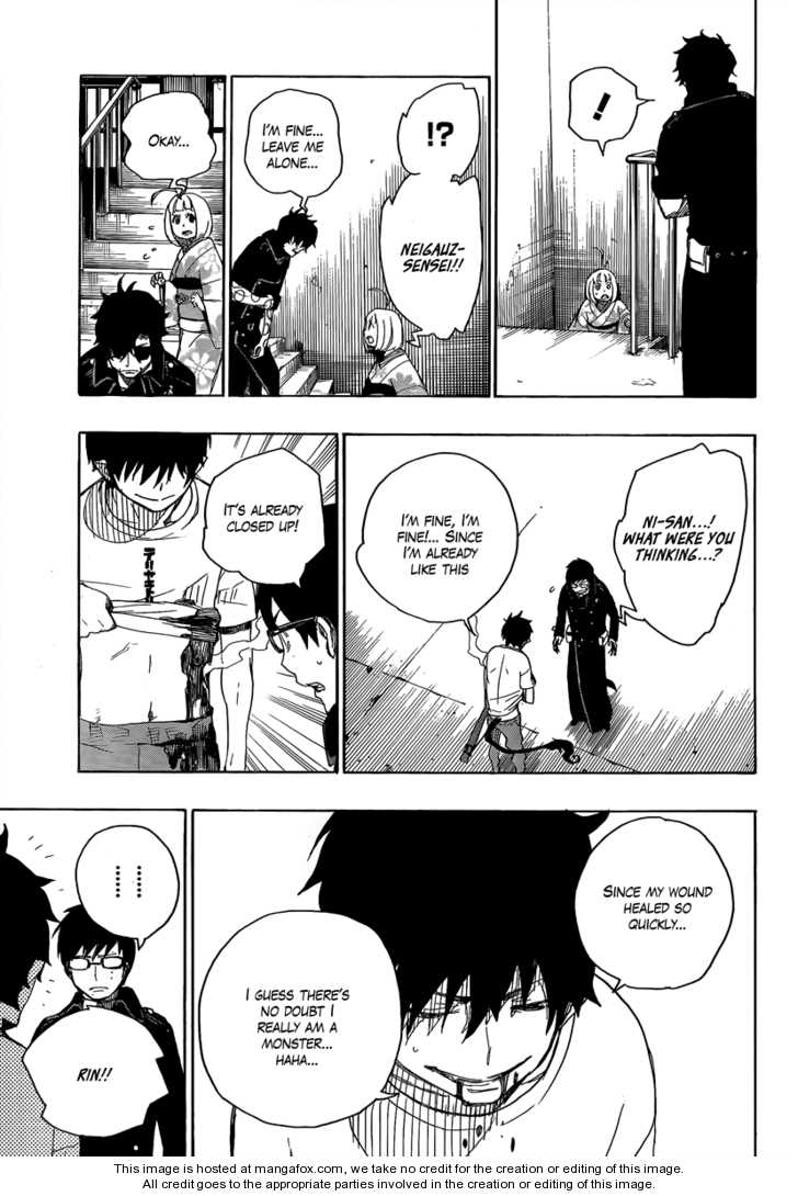 Ao no Exorcist Vol.02 Chapter 007 page 39