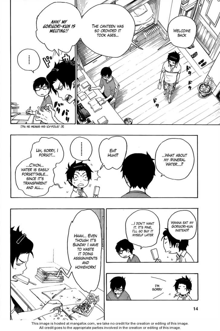 Ao no Exorcist Vol.03 Chapter 008 page 5