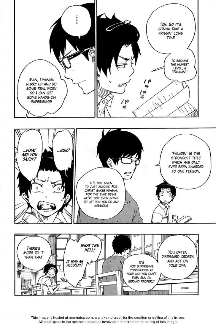 Ao no Exorcist Vol.03 Chapter 008 page 7