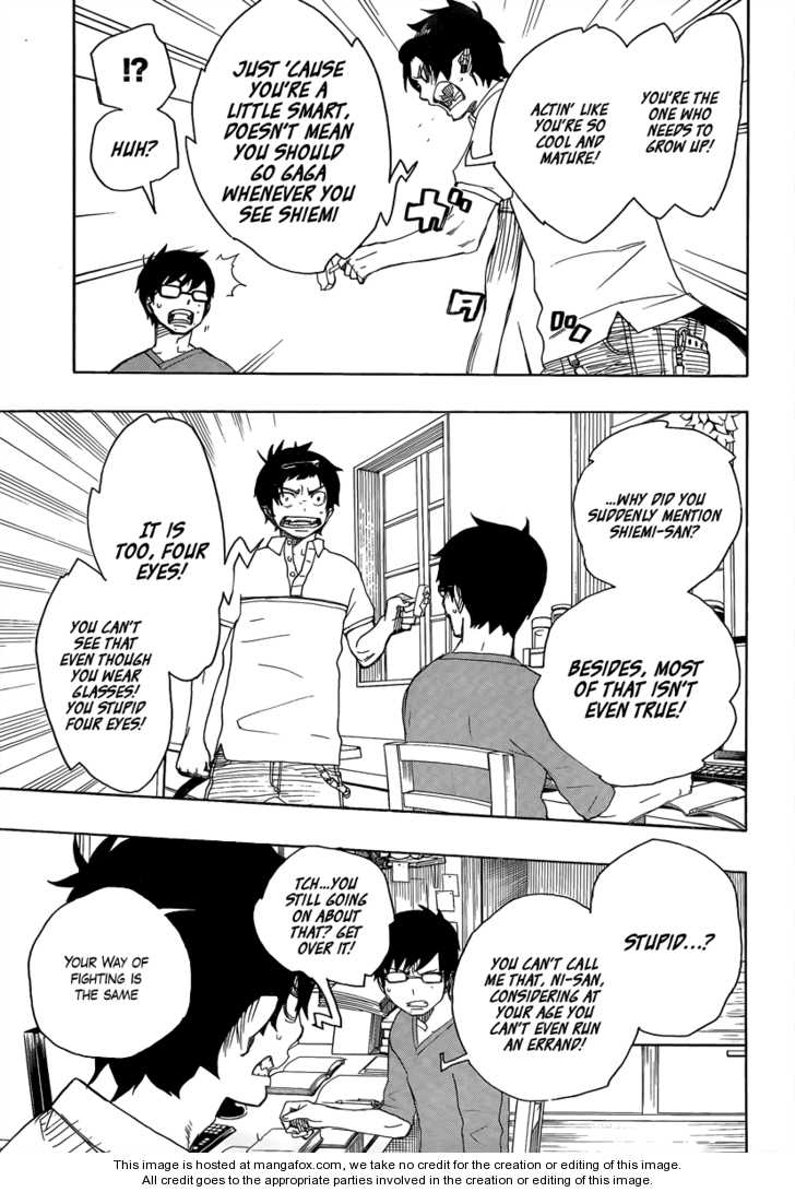 Ao no Exorcist Vol.03 Chapter 008 page 10