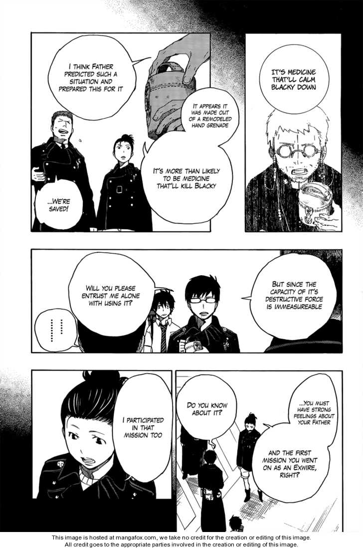 Ao no Exorcist Vol.03 Chapter 008 page 22