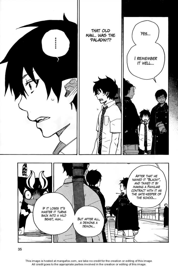 Ao no Exorcist Vol.03 Chapter 008 page 26