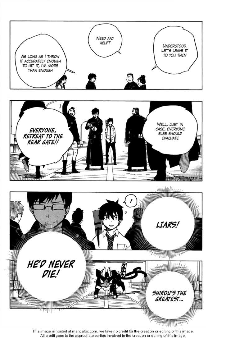Ao no Exorcist Vol.03 Chapter 008 page 27