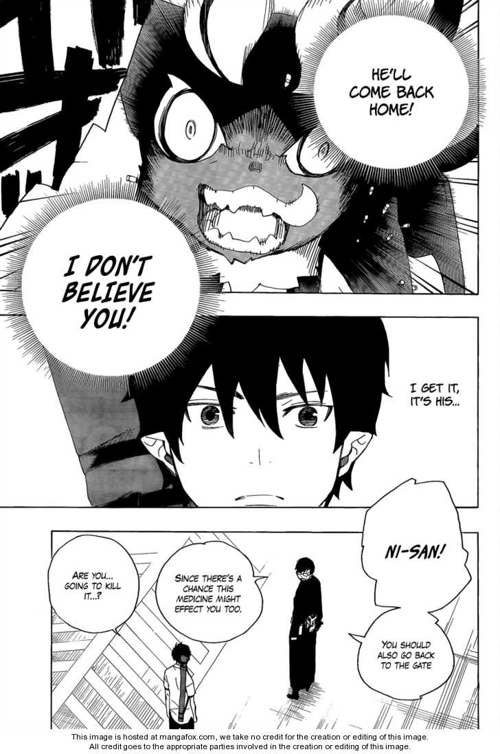 Ao no Exorcist Vol.03 Chapter 008 page 28