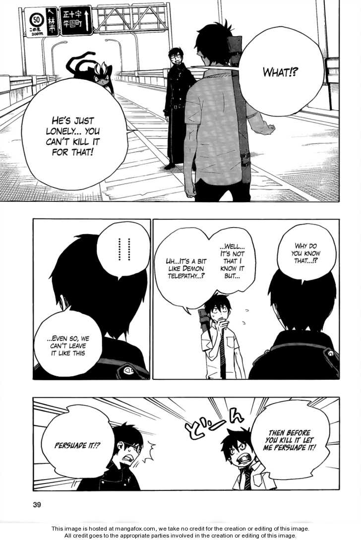 Ao no Exorcist Vol.03 Chapter 008 page 30