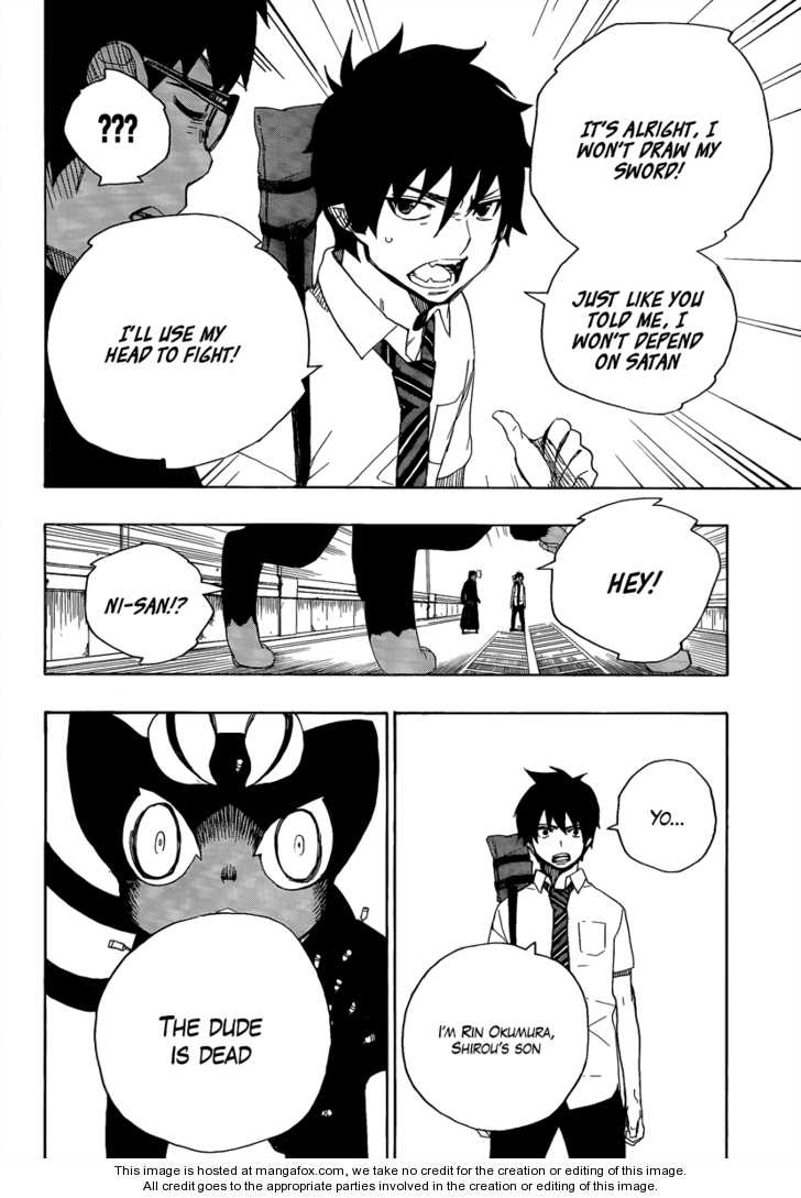 Ao no Exorcist Vol.03 Chapter 008 page 31