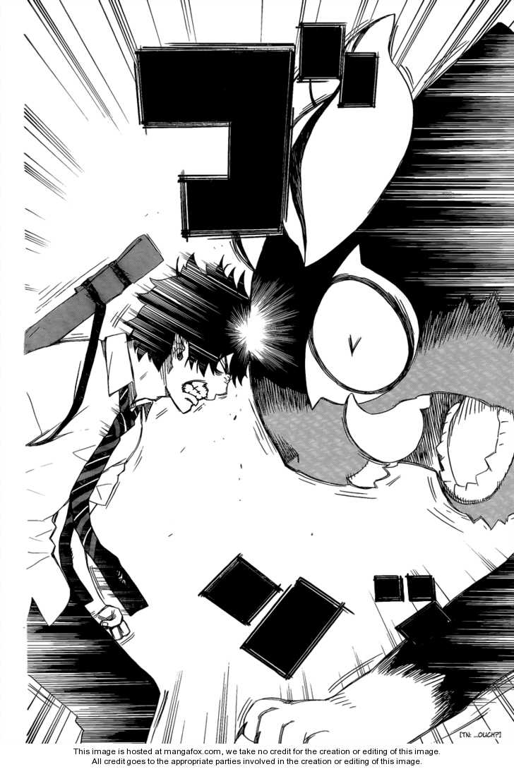 Ao no Exorcist Vol.03 Chapter 008 page 33