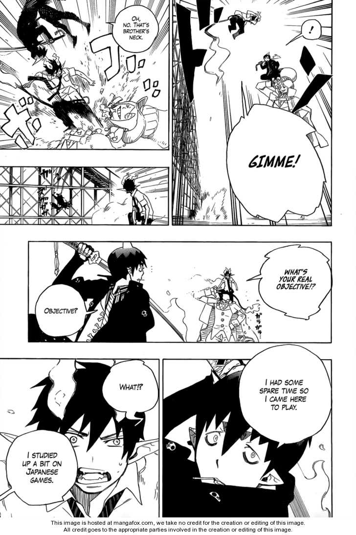Ao no Exorcist Vol.03 Chapter 009 page 19