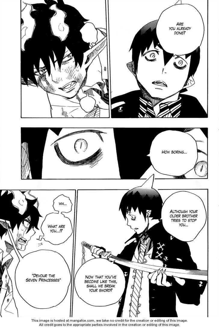 Ao no Exorcist Vol.03 Chapter 009 page 35