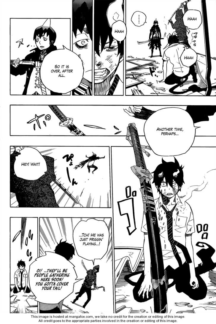 Ao no Exorcist Vol.03 Chapter 009 page 38