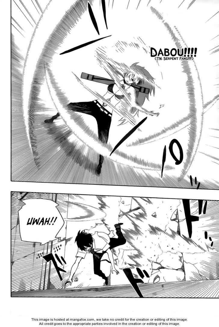 Ao no Exorcist Vol.03 Chapter 010 page 22