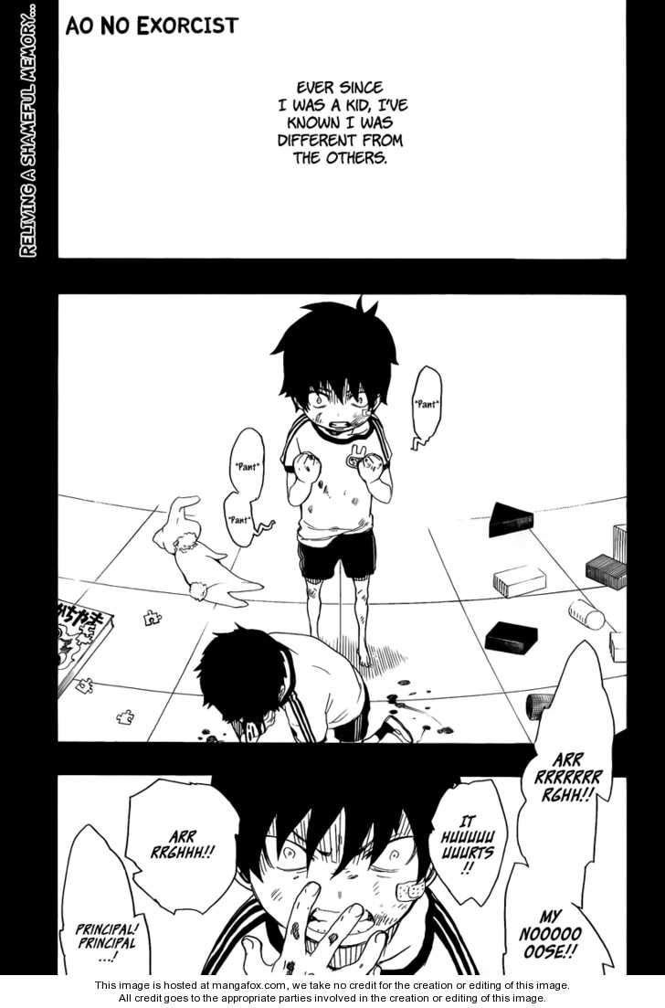 Ao no Exorcist Vol.03 Chapter 011 page 1