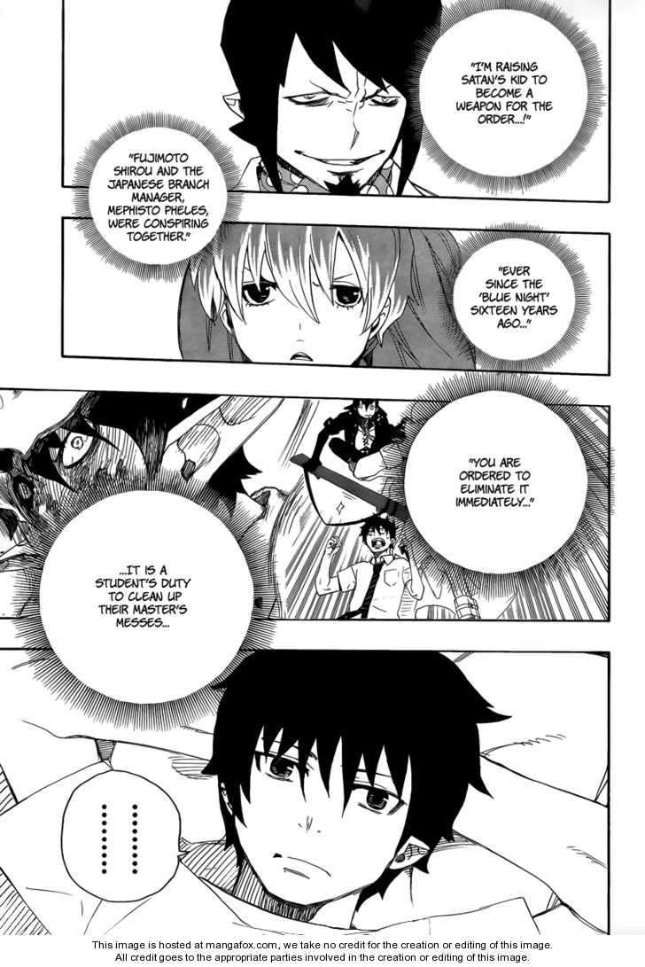 Ao no Exorcist Vol.03 Chapter 011 page 9