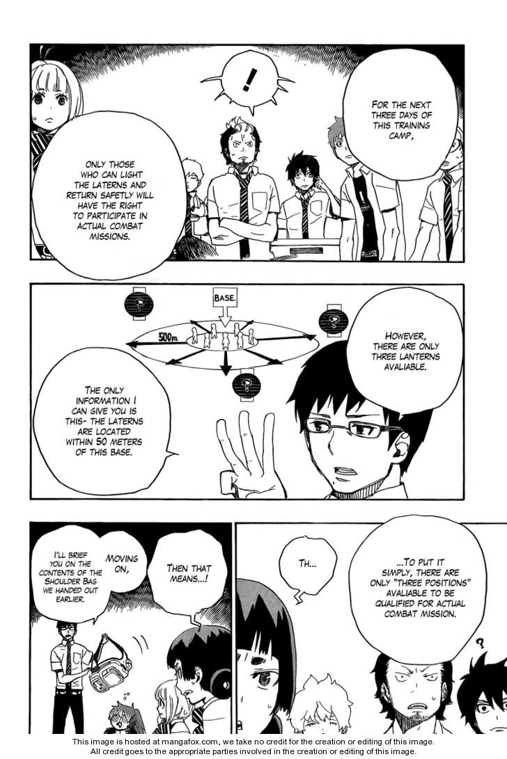 Ao no Exorcist Vol.03 Chapter 011 page 30