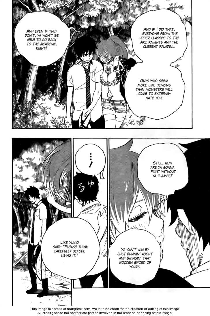 Ao no Exorcist Vol.03 Chapter 011 page 34