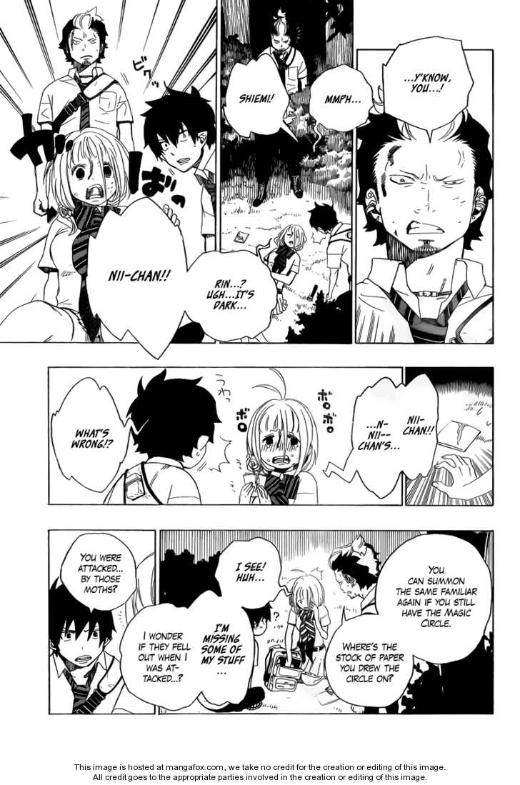 Ao no Exorcist Vol.04 Chapter 012 page 7