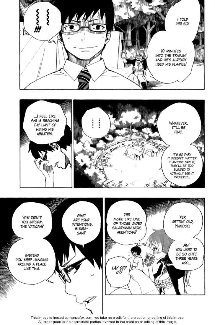 Ao no Exorcist Vol.04 Chapter 012 page 11