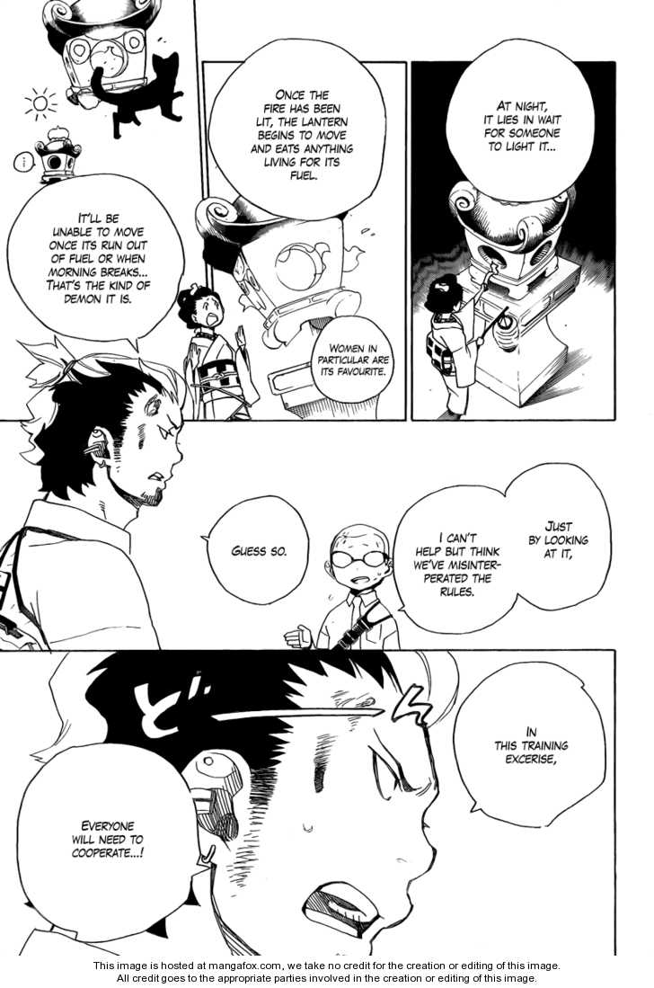 Ao no Exorcist Vol.04 Chapter 012 page 17
