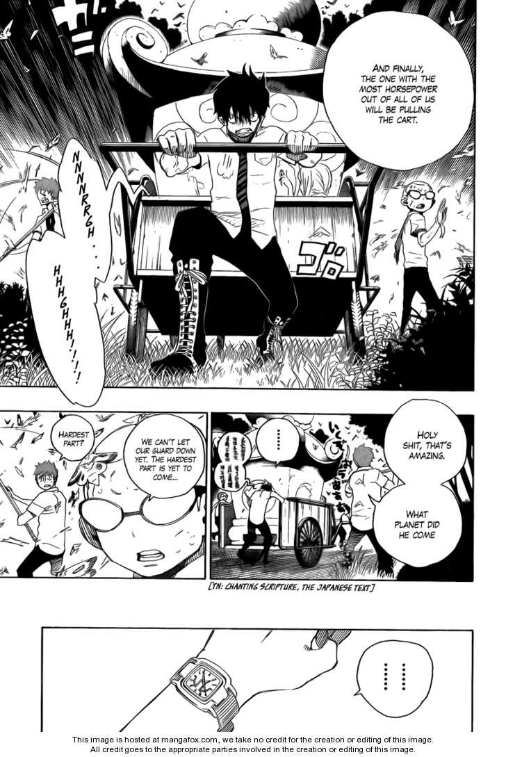 Ao no Exorcist Vol.04 Chapter 012 page 21