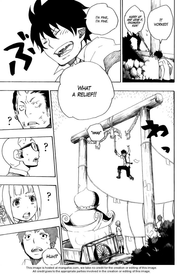 Ao no Exorcist Vol.04 Chapter 012 page 33