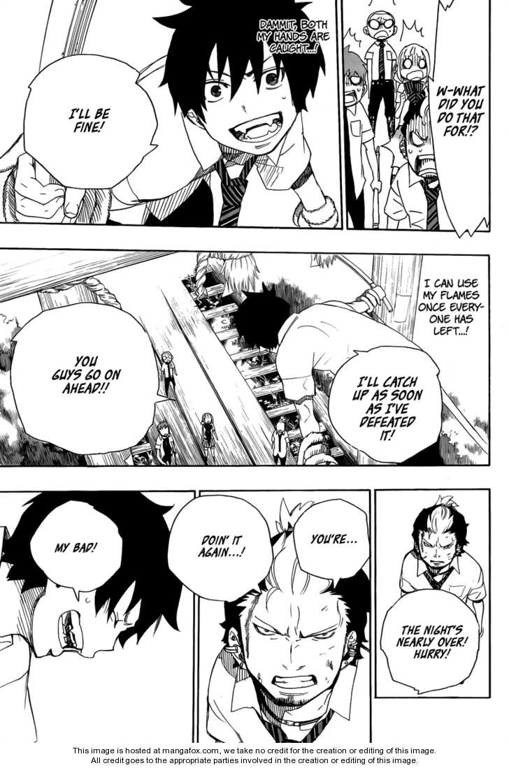 Ao no Exorcist Vol.04 Chapter 012 page 35