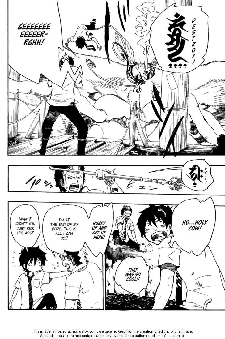 Ao no Exorcist Vol.04 Chapter 012 page 38