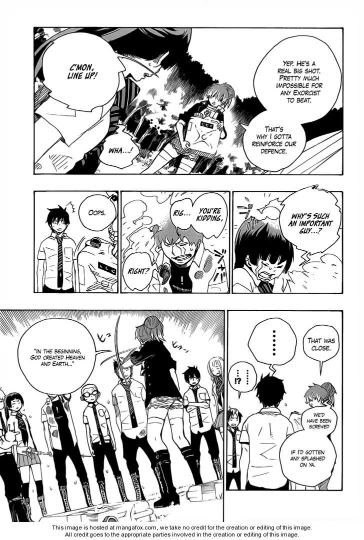 Ao no Exorcist Vol.04 Chapter 013 page 7