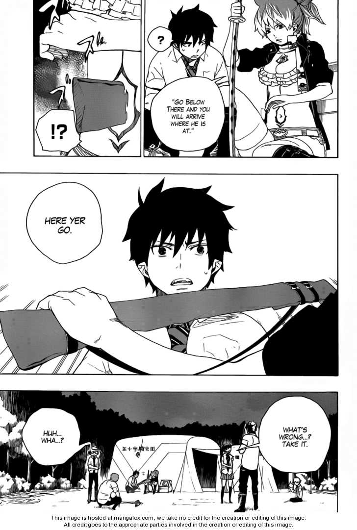 Ao no Exorcist Vol.04 Chapter 013 page 11