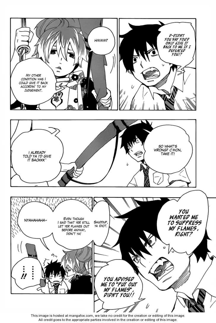 Ao no Exorcist Vol.04 Chapter 013 page 12