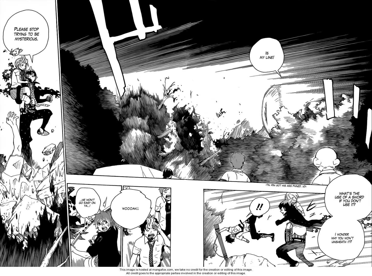 Ao no Exorcist Vol.04 Chapter 013 page 20