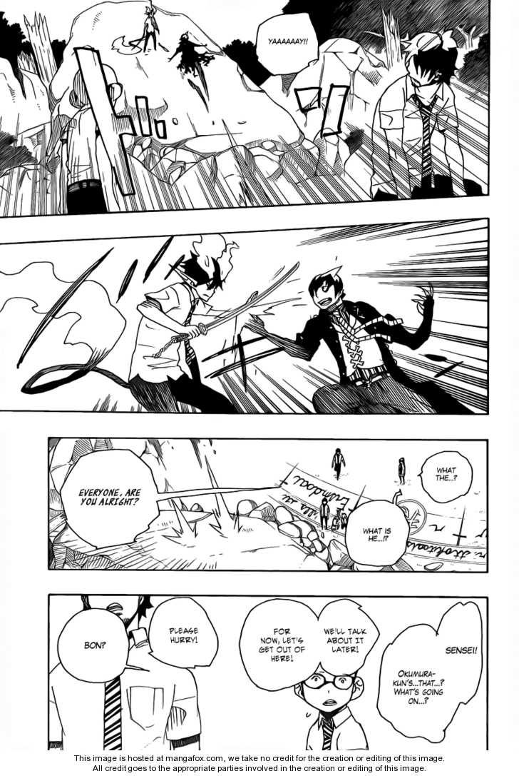 Ao no Exorcist Vol.04 Chapter 013 page 35