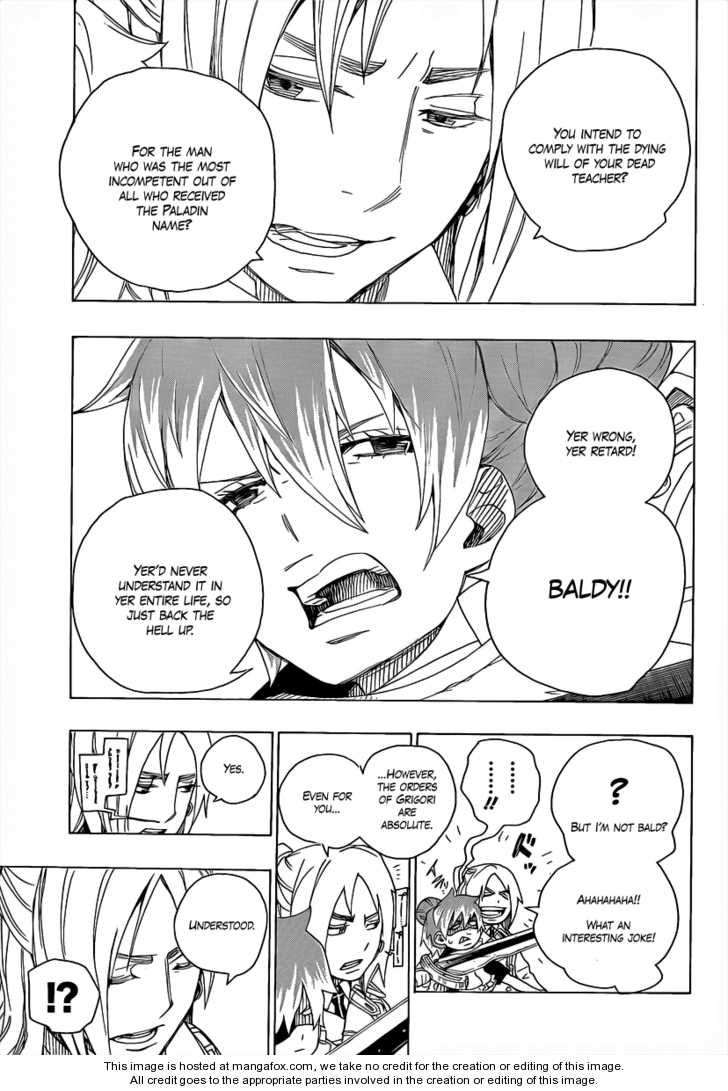 Ao no Exorcist Vol.04 Chapter 014 page 19