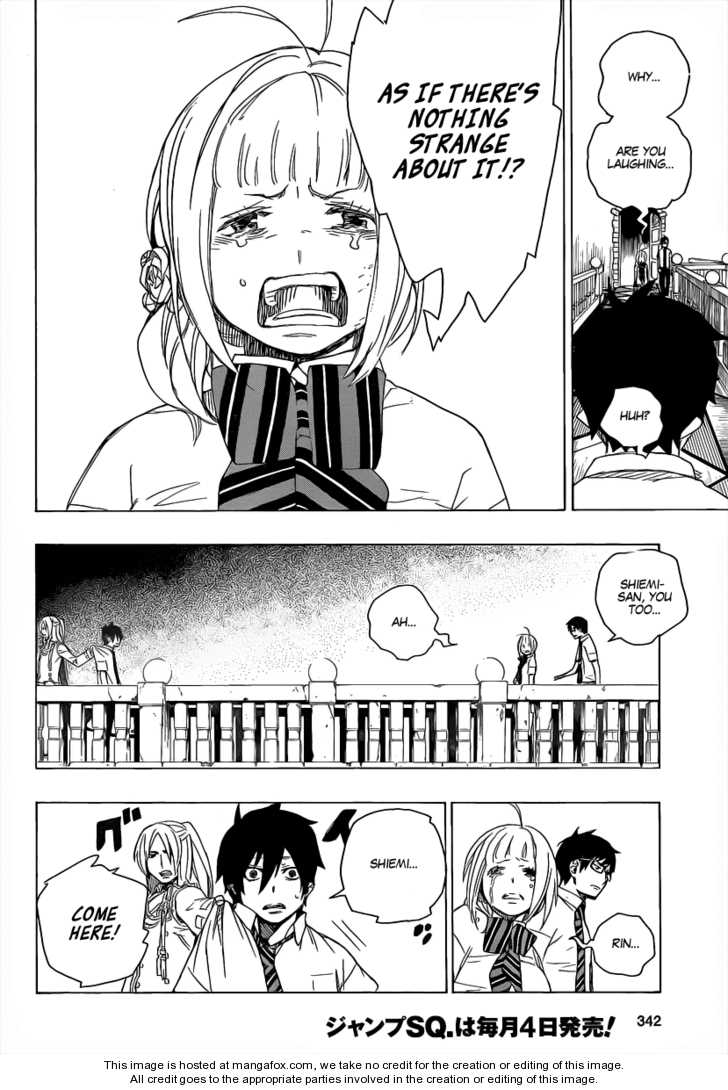 Ao no Exorcist Vol.04 Chapter 014 page 24