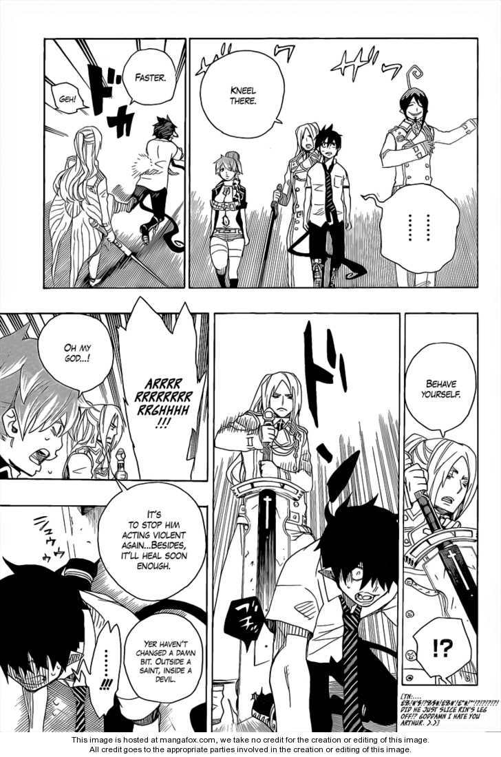 Ao no Exorcist Vol.04 Chapter 014 page 27
