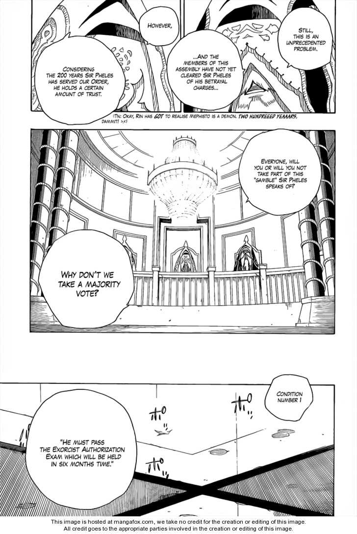 Ao no Exorcist Vol.04 Chapter 014 page 38