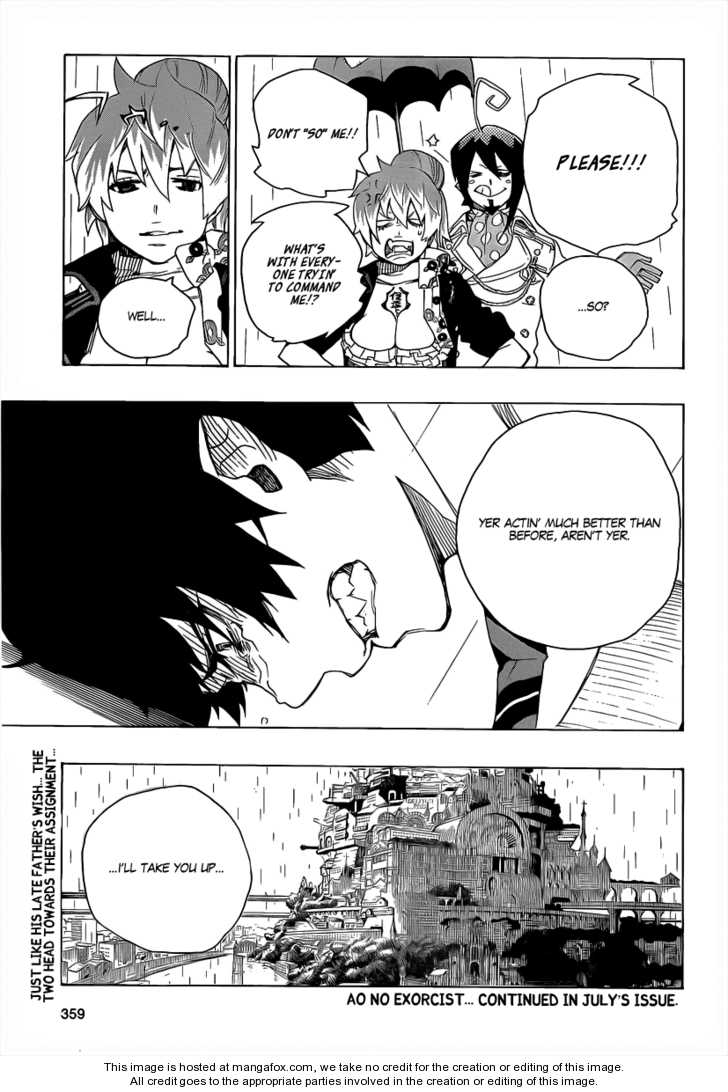 Ao no Exorcist Vol.04 Chapter 014 page 40
