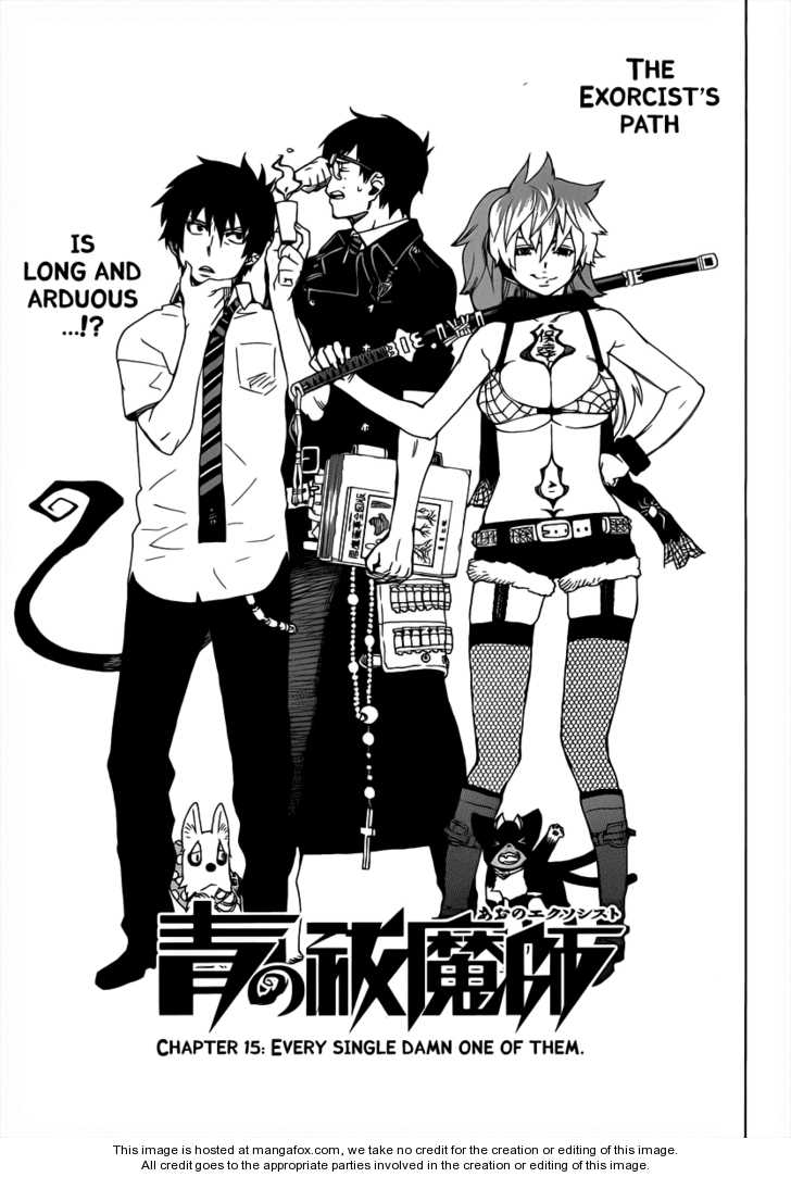 Ao no Exorcist Vol.04 Chapter 015 page 3