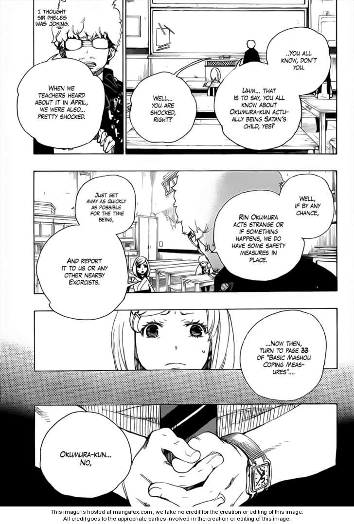 Ao no Exorcist Vol.04 Chapter 015 page 9