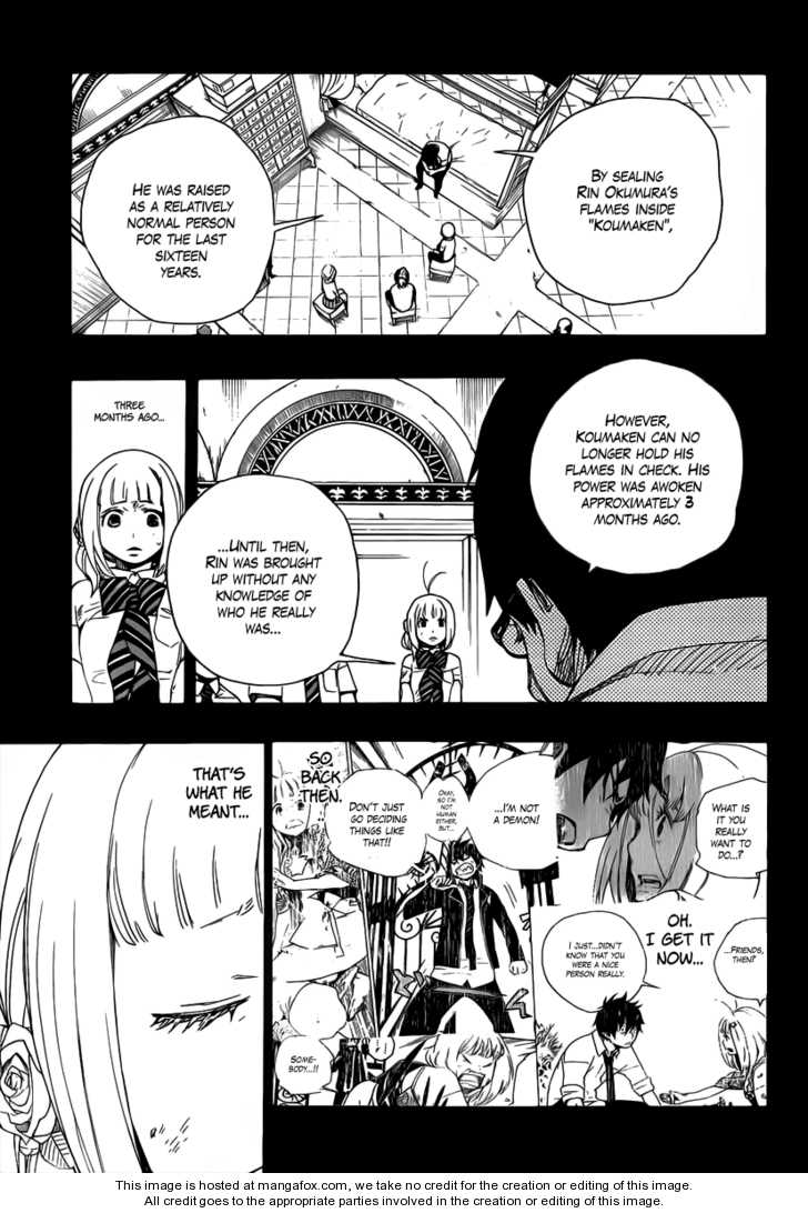 Ao no Exorcist Vol.04 Chapter 015 page 11