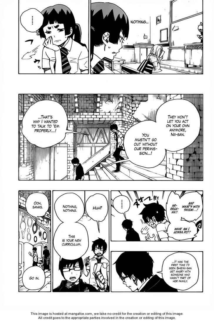 Ao no Exorcist Vol.04 Chapter 015 page 13