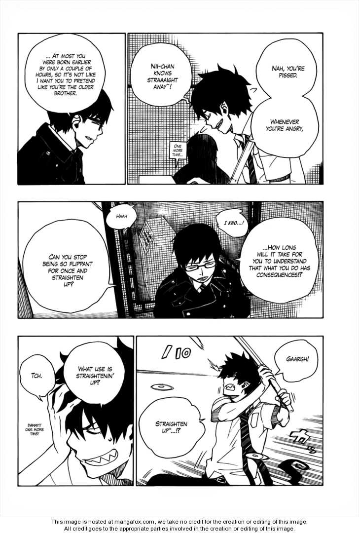 Ao no Exorcist Vol.04 Chapter 015 page 16