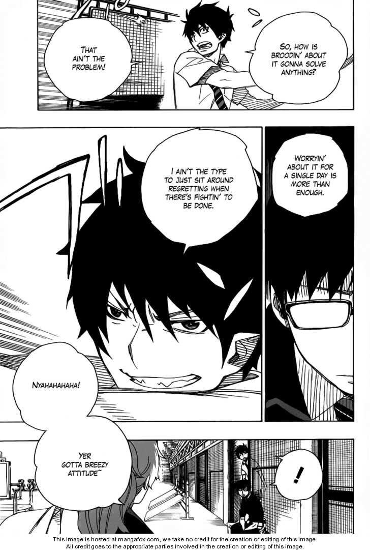 Ao no Exorcist Vol.04 Chapter 015 page 17