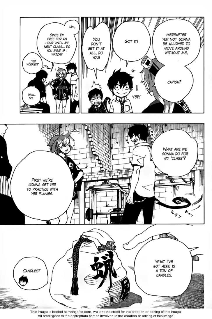 Ao no Exorcist Vol.04 Chapter 015 page 19
