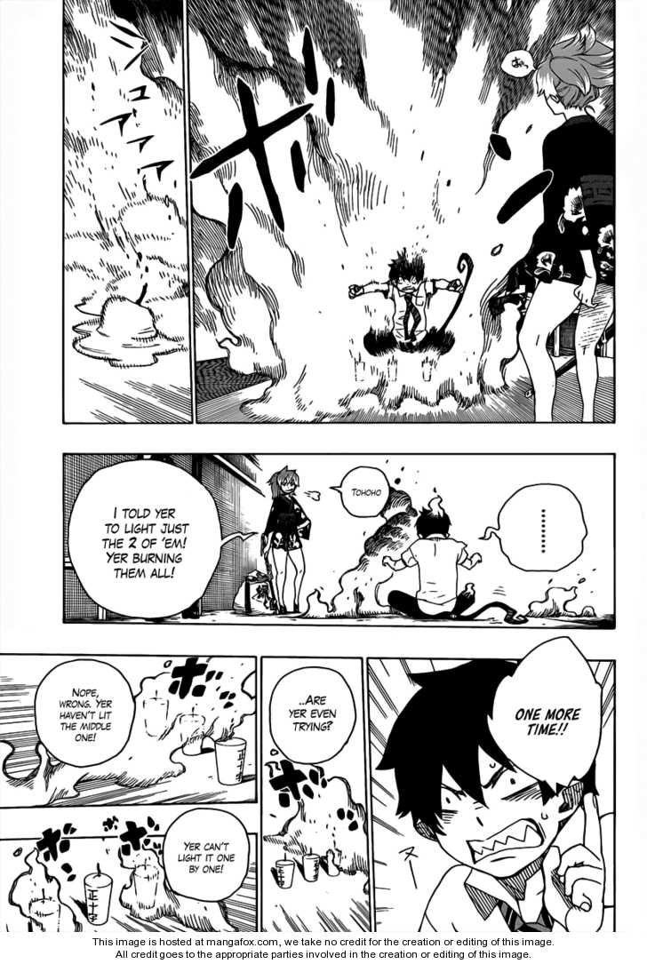 Ao no Exorcist Vol.04 Chapter 015 page 21